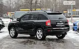 Дефлектори вікон, вітровики Jeep Compass 2006-2017 6шт. (Autoclover/Корея), фото 4