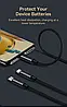 Кабель зарядный Baseus 3-in-1 MicroUSB/Lightning/Type-C Black 1.2 м (CAJY010601), фото 7