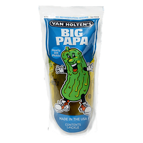 Кислий гострий огірок Van Holten's Pickles Big Papa Pickle 140 g