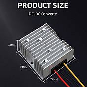 Конвертер напруги з 12V DC в 24V DC, 10А, фото 3