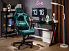 Ігрове крісло Green WARRIOR, фото 2
