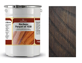 Олія паркетна Parquet Oil 1030 на дубі/ясені (колір-Графіт), Borma Wachs