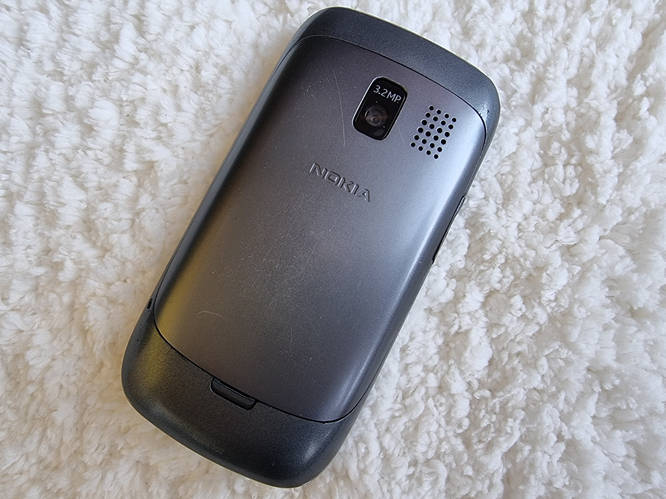 Мобільний Телефон Nokia Asha 302 Dark Grey Гарний Стан Сірий Колір.