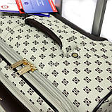 Легка текстильна валіза на 4-х колесах Snowball бежева, фото 5