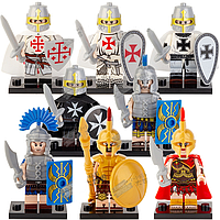 Фигурки человечки спартанцы римляне греки воины античности рыцари