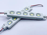 Модуль світлодіодний 5 SMD 5730 (ML9517) 12V white 2,5W білий