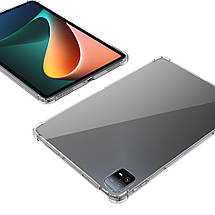 Протиударний силіконовий чохол WXD на планшет Xiaomi Mi Pad 6 (11") / прозорий, фото 4