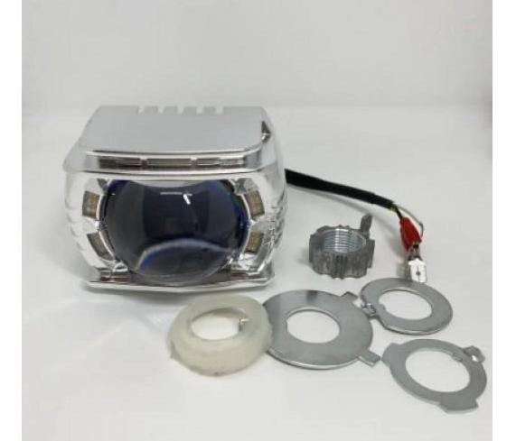 LED лінзи Light X 2" дюйма+поворот+ДХО 12V