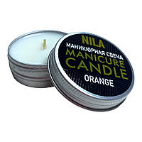 Свічка масажна для манікюру Nila Spa Massage Candle Апельсин