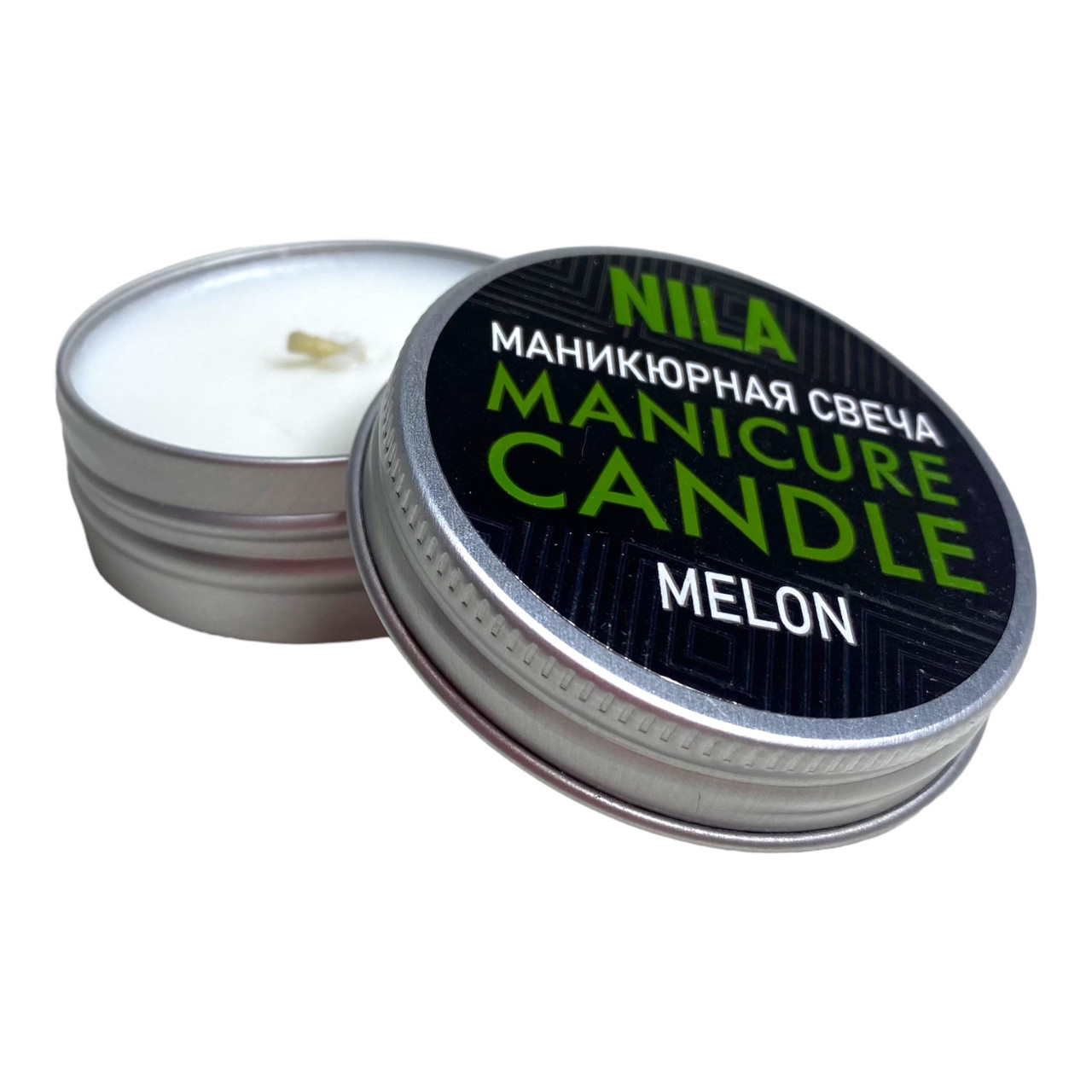 Свічка масажна для манікюру Nila Spa Massage Candle Диня