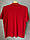 Чоловіча червона теніска, поло з коротким рукавом Tony Montana Туреччина (батал) великий розмір 4XL, фото 2