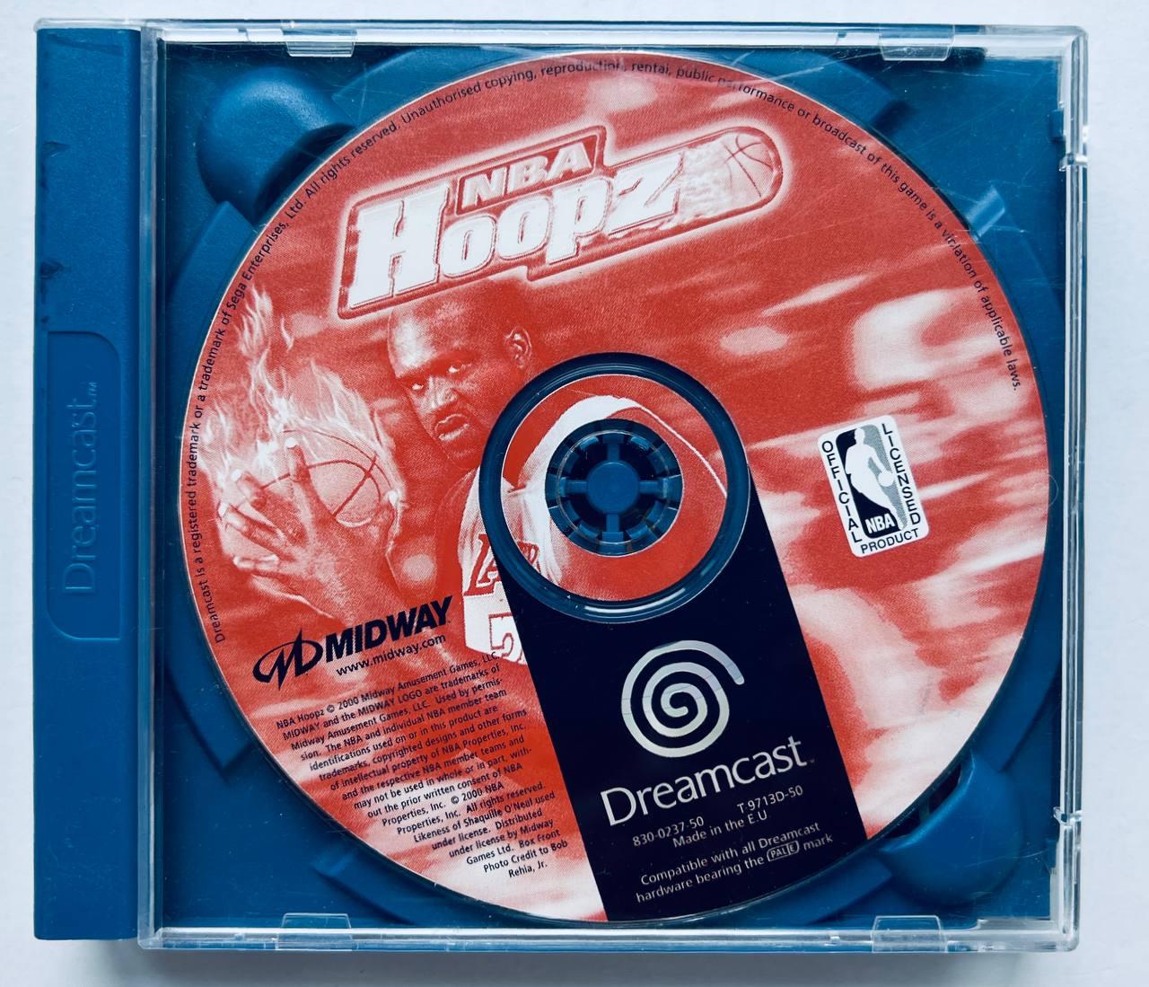 NBA Hoopz, Б/В, англійська версія - диск для SEGA Dreamcast - фото 1 - id-p1885895397