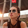Окуляри сонцезахисні жіночі Ray Ban RB1971 Square 9149/3F Оригінал, фото 7