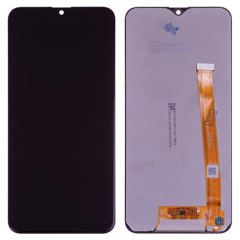 Дисплей для Samsung A202 Galaxy A20e, чорний, без рамки, Оригінал (переклеєне скло), фото 1