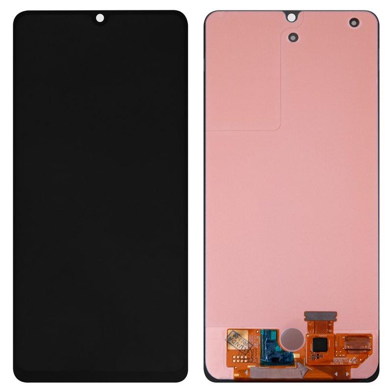 Дисплей для Samsung A325 Galaxy A32, чорний, без рамки, Оригінал (переклеєне скло), фото 1