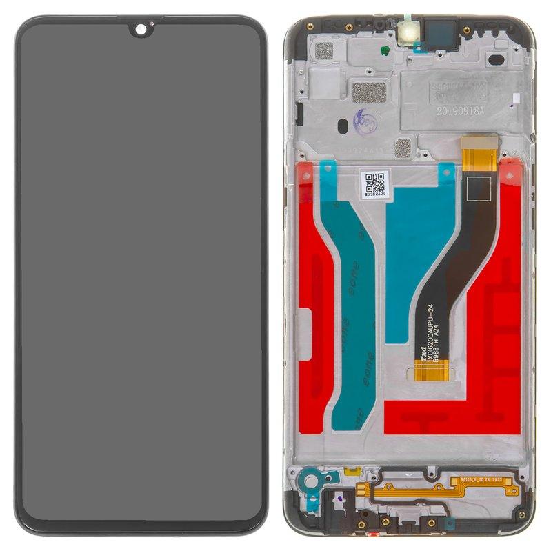 Дисплей для Samsung A107 Galaxy A10s, чорний, з рамкою, Original (PRC), original glass, фото 1