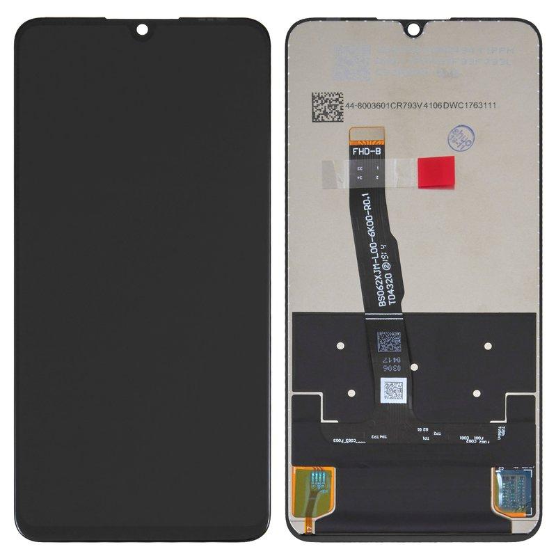 Дисплей для Huawei Nova 4e, P30 Lite, P30 Lite (2020) New Edition, чорний, без рамки, Original (PRC), фото 1