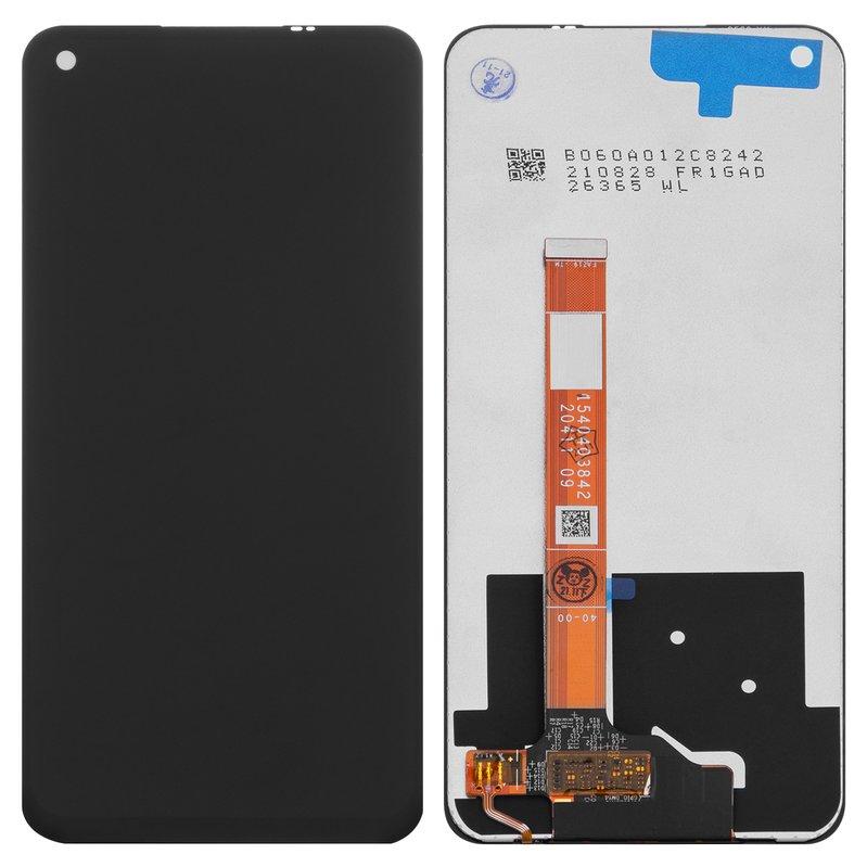 Дисплей для OnePlus Nord N10 5G, чорний, без рамки, Оригінал (переклеєне скло), фото 1