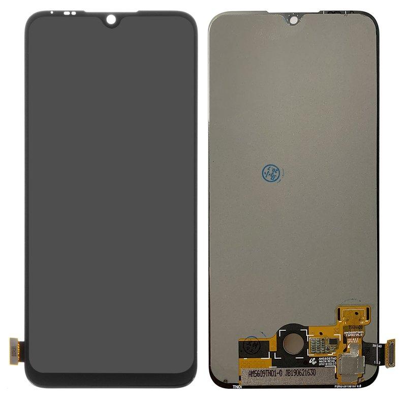 Дисплей для Xiaomi Mi A3, Mi CC9e, чорний, без рамки, Оригінал (переклеєне скло), M1906F9SH, M1906F9SI, фото 1