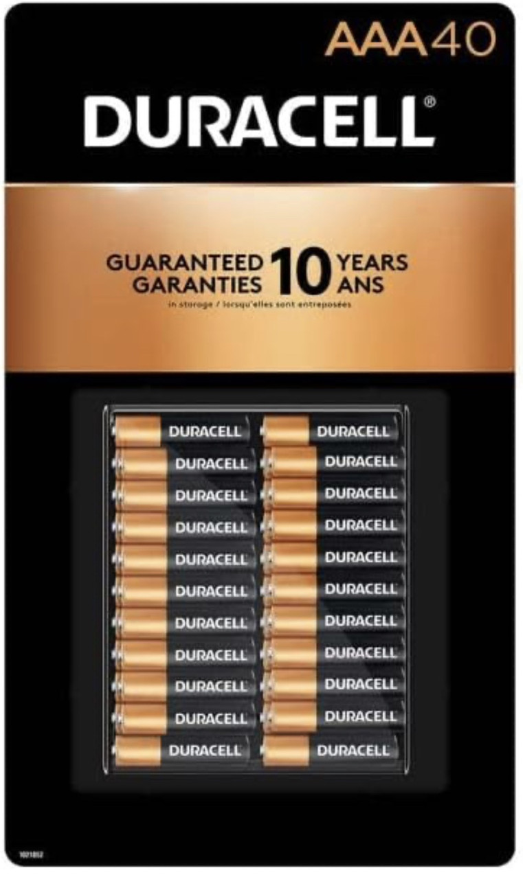 Батарейки Duracell ААА LR03 MN2400 40 шт