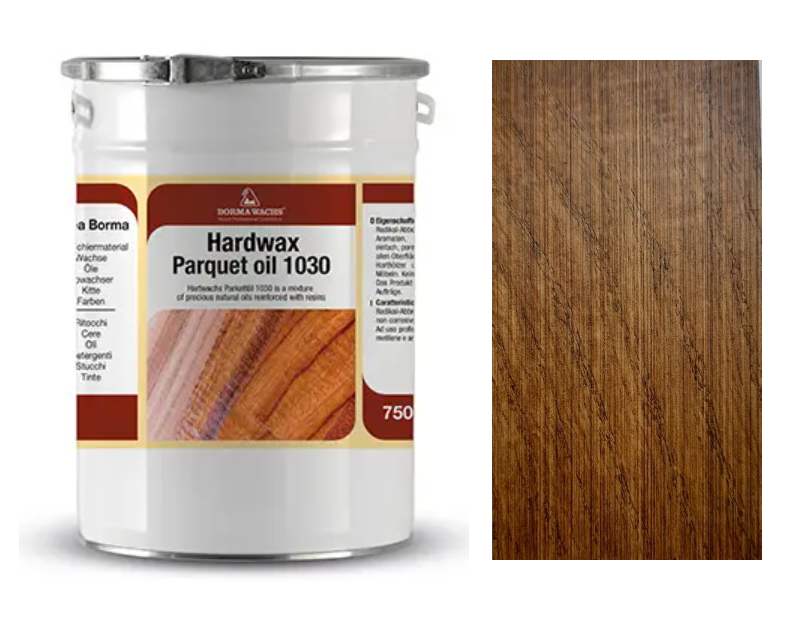 Олія паркетна Parquet Oil 1030 на дубі/ясені (колір-Мартель), Borma Wachs