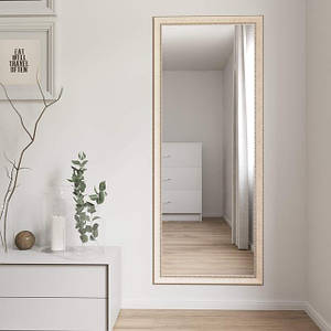 Дзеркало в Бежевій рамі