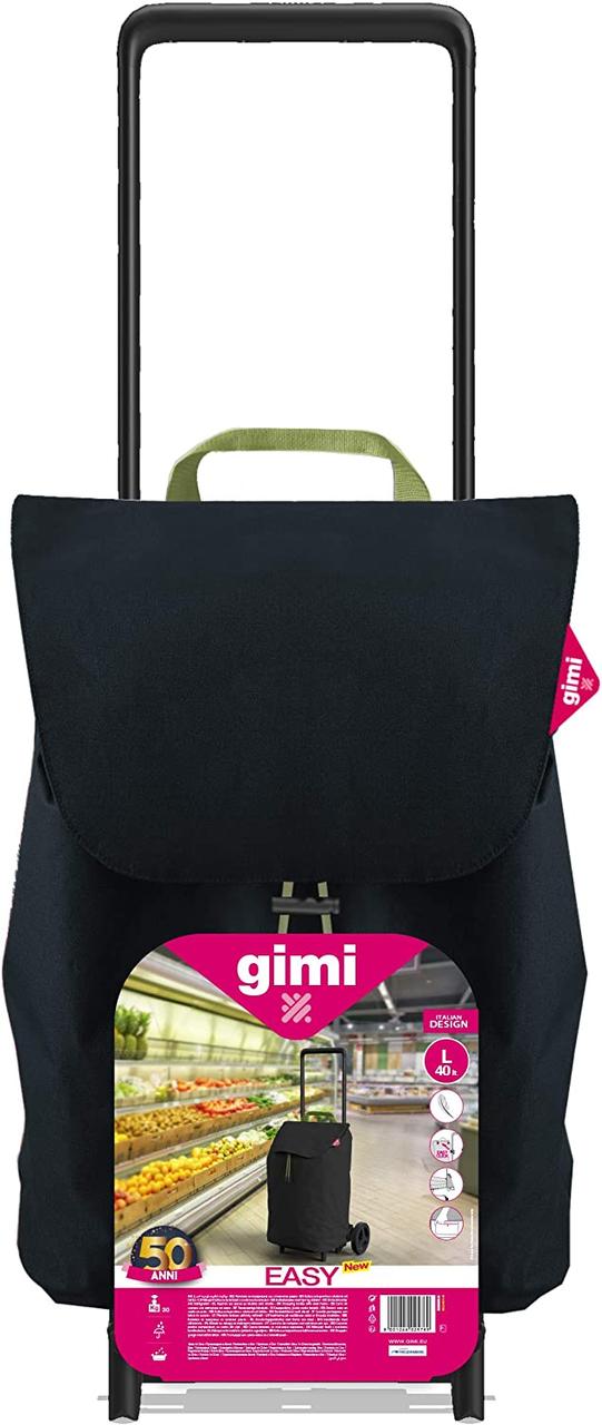 Сумка-візок господарська складана на 40 л Gimi Easy 40 Black (168433 ...