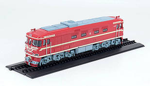 ТЕП 60 Масштабна модель тепловозу 1:87 з рейками (Наші потяги).