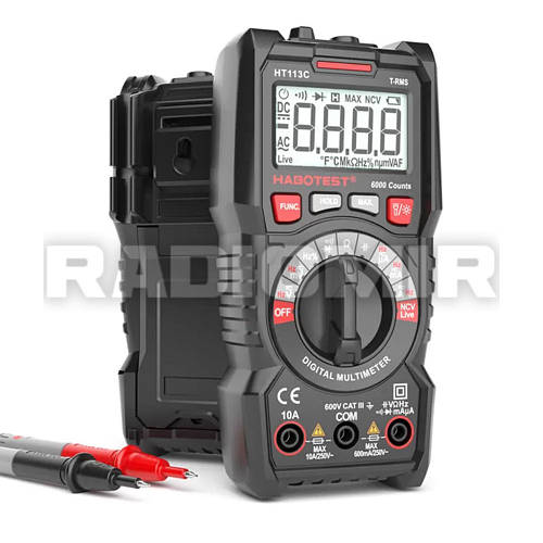 Купить Цифровой мультиметр HABOTEST HT113C, цена 880 ₴ — Prom.ua (ID ...