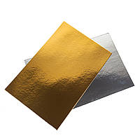 Підкладка 30х15 см під рулет (золото/срібло)