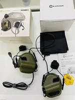 Тактичні навушники Earmor M32 mod3 + кріплення Чебурашка, фото 3