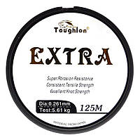 Волосінь на вудлище, Toughlon Extra, 125м, перетин 0.261мм