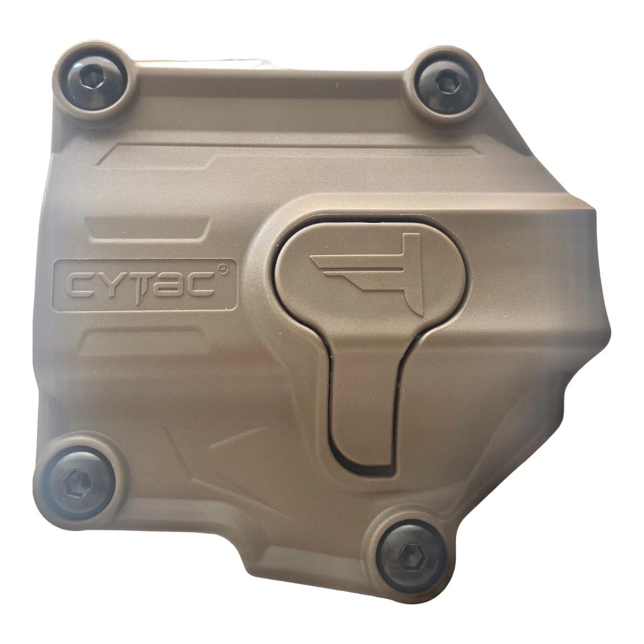 Кобура на молле для ПМ CZ-82 83 TT Форт під ліву руку Cytac CY-UHCLM2F пісочний, фото 1