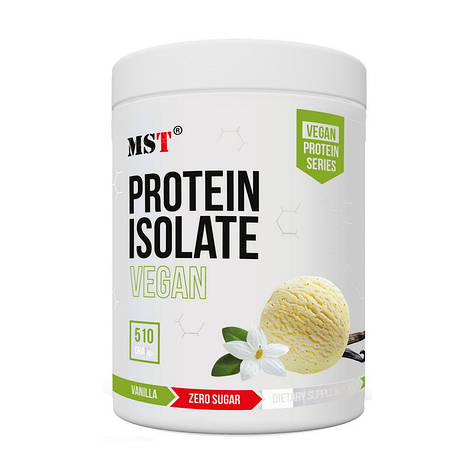Vegan Protein Isolate (510 g, vanilla), фото 1
