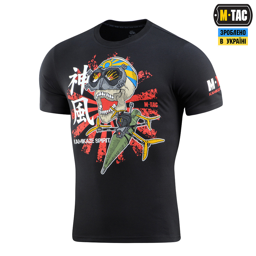 M-TAC ФУТБОЛКА KAMIKAZE SPIRIT BLACK