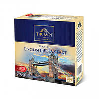 Чай Thurson english breakfast 100 пакетів по 2 грами