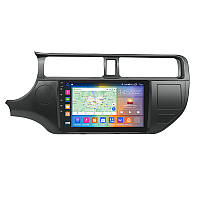 Штатная магнитола 9" Lesko для Kia Rio III 2011-2015 4/64Gb CarPlay 4G Wi-Fi GPS Prime IPS охлаждение Киа "Lv"