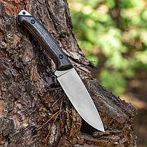 Туристичний Ніж з Вуглецевої Сталі з ножнами SAVAGE CSH BPS Knives, фото 3