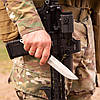Тактичний ніж з Нержавіючої Сталі для виживання, мисливства RAVEN SSH BPS Knives, фото 6
