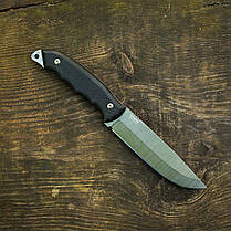 Тактичний ніж з Нержавіючої Сталі для виживання, мисливства RAVEN SSH BPS Knives, фото 6