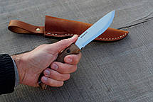 Компактний мисливський Ніж з Вуглецевої Сталі HK1 CSH BPS Knives, фото 5