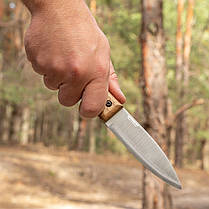 Туристичний Ніж з Нержавіючої Сталі з ножнами B1 SSH BPS Knives, фото 5