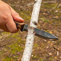 Туристичний Ніж з Вуглецевої Сталі з ножнами BS2FT CSH BPS Knives, фото 5