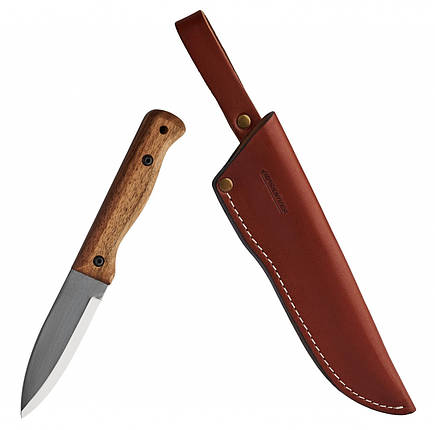 Туристичний Ніж з Вуглецевої Сталі з ножнами B1 CSH BPS Knives, фото 2