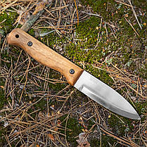 Туристичний Ніж з Вуглецевої Сталі з ножнами B1 CSH BPS Knives, фото 2