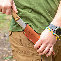 Туристичний Ніж з Вуглецевої Сталі з ножнами B1 CSH BPS Knives, фото 4