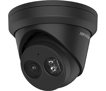 4 MP AcuSense Turret IP Hikvision DS-2CD2343G2-IU 2.8mm black