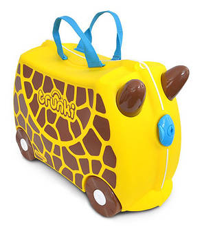 Дитячі валізи на коліщатках Trunki Giraffe, фото 2