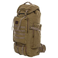 Армейский рюкзак тактический 70 л + Подсумок Водонепроницаемый туристический рюкзак. EI-950 Цвет: койот