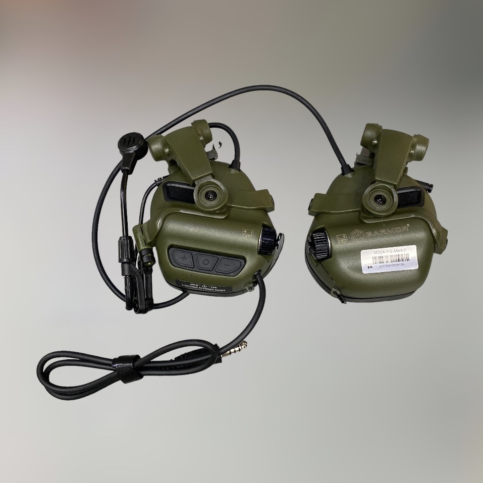 Навушники активні тактичні Earmor M32X Mark3